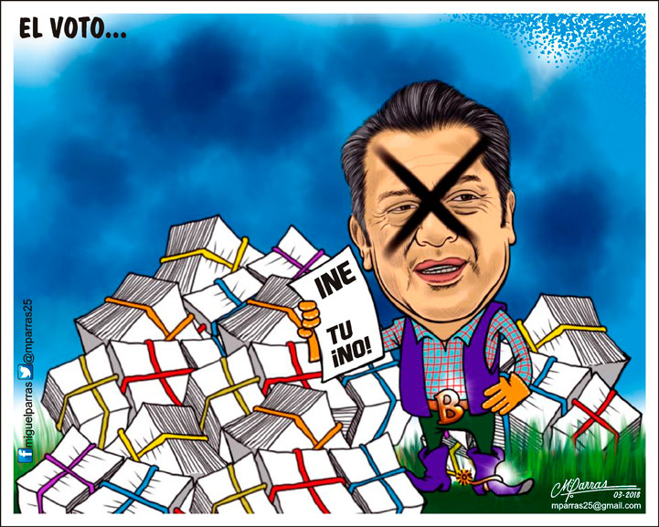 El voto...