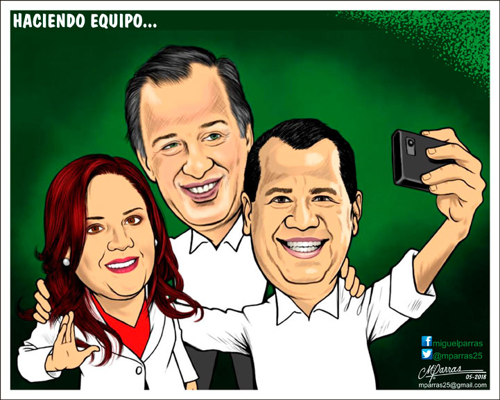 Haciendo equipo...