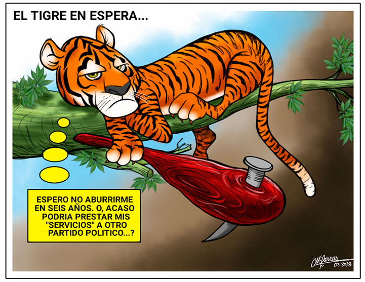 El Tigre en espera...