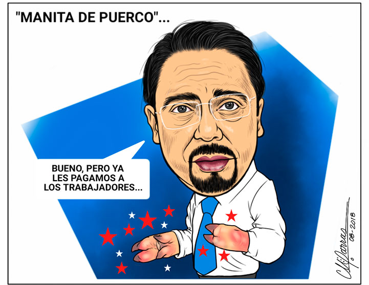 "Manita de puerco"...