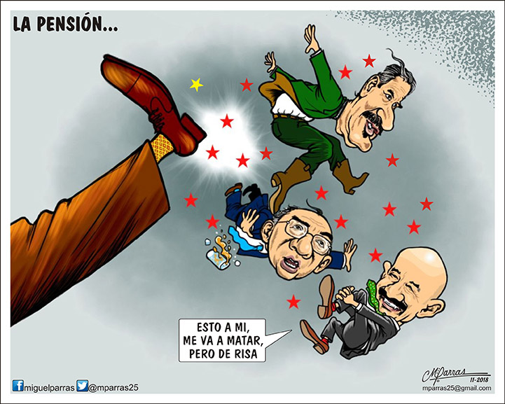 La pensi�n...