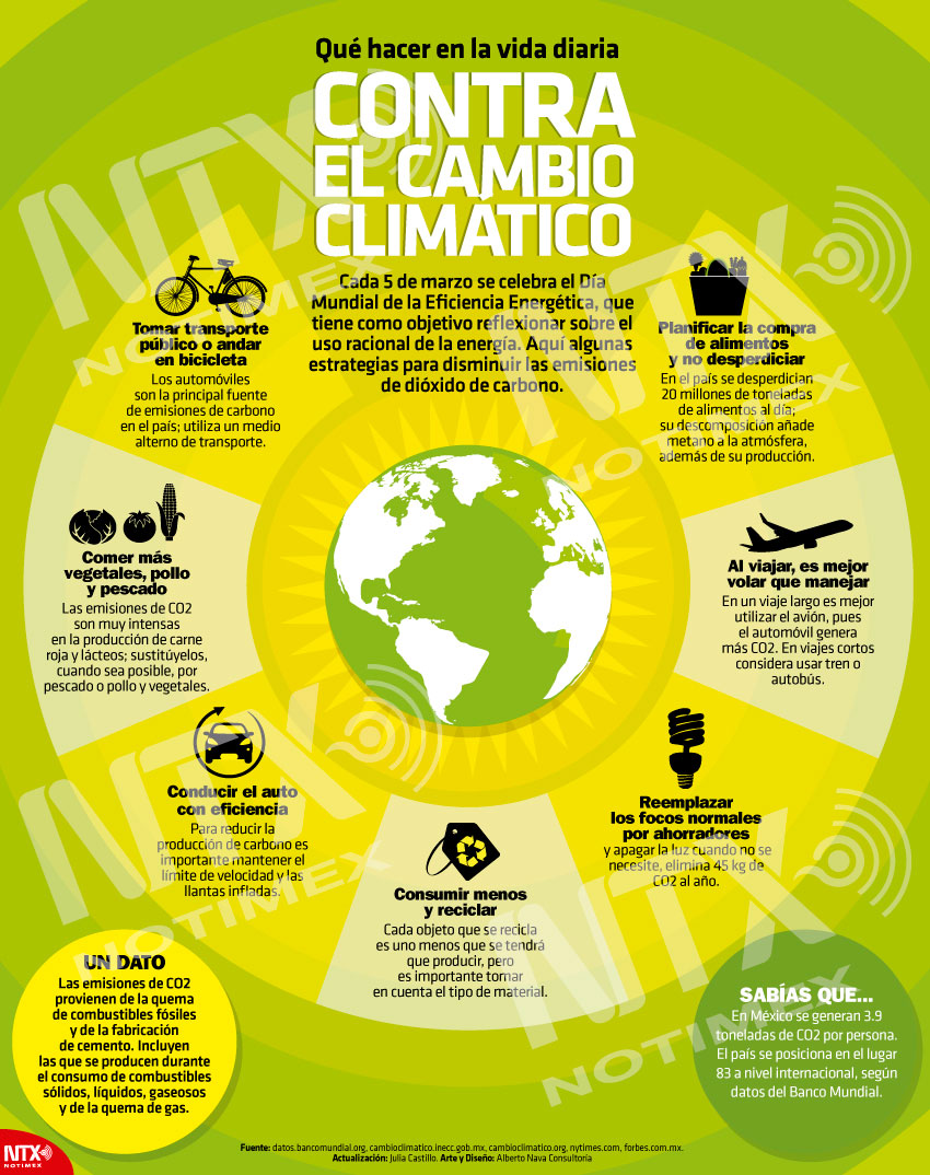 Qu� hacer en la vida diaria contra el cambio clim�tico 