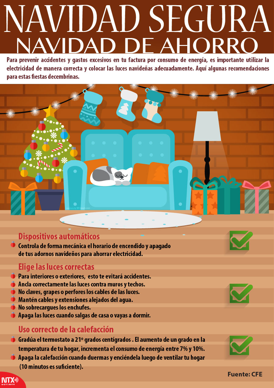 Navidad segura, navidad de ahorro
