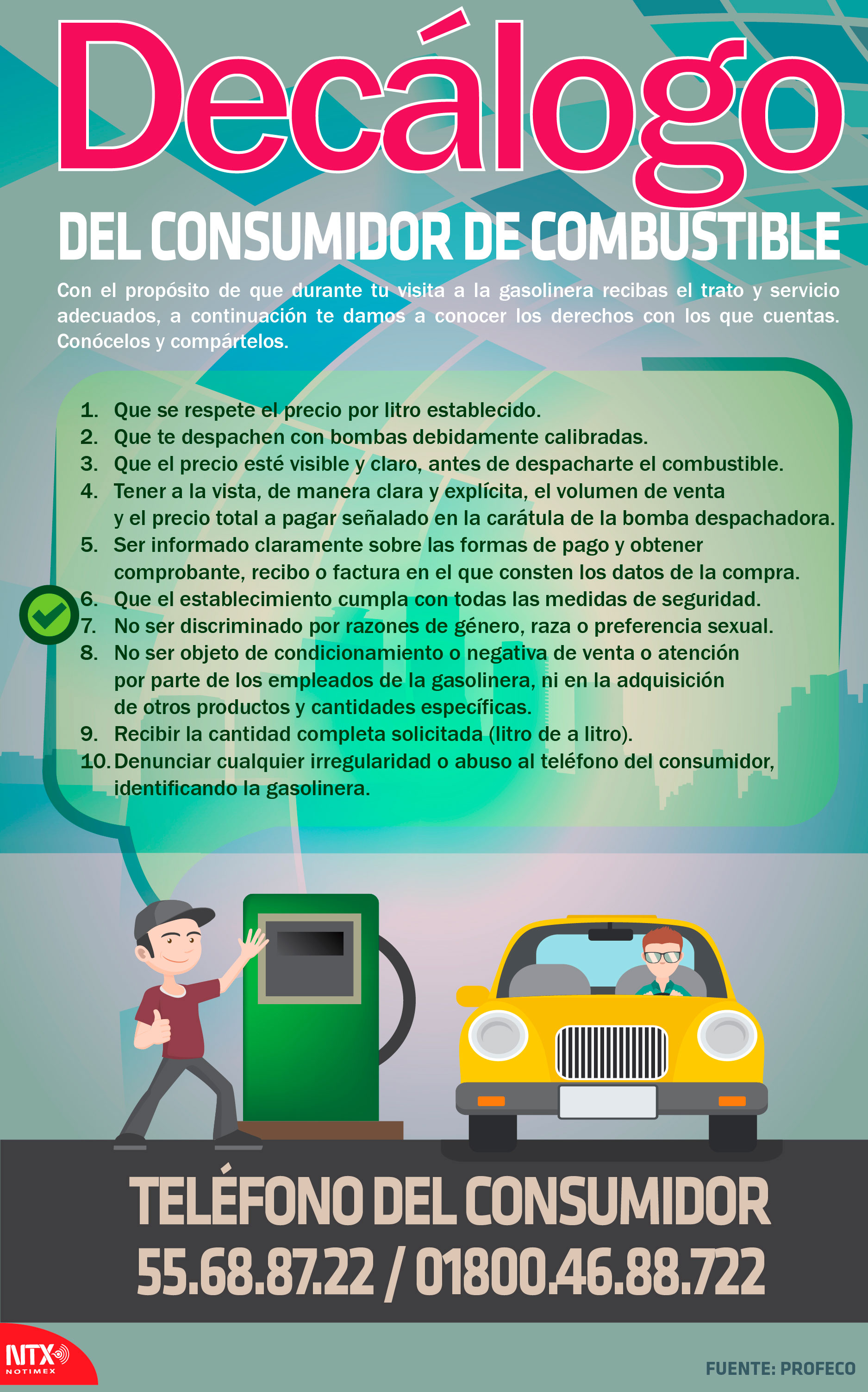 Dec�logo del consumidor de combustible