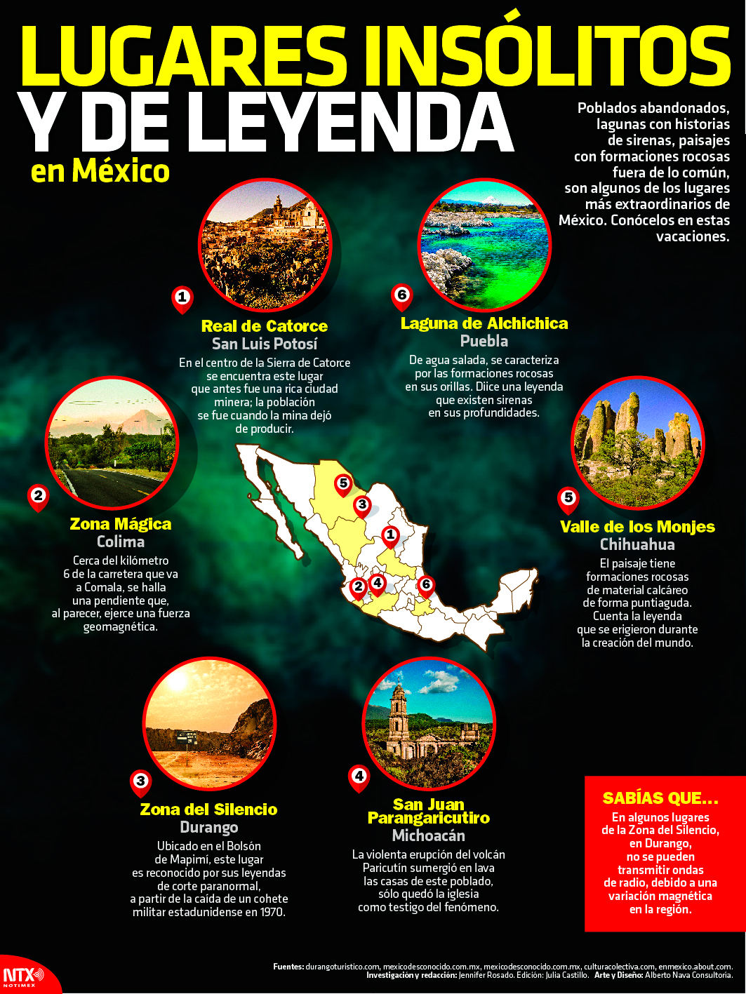 Lugares ins�litos y de leyenda en M�xico 