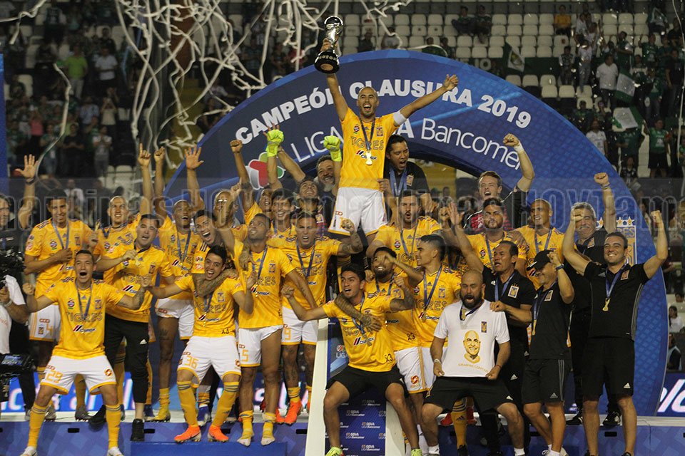 Tigres de la UANL campe�n clausura del 2019