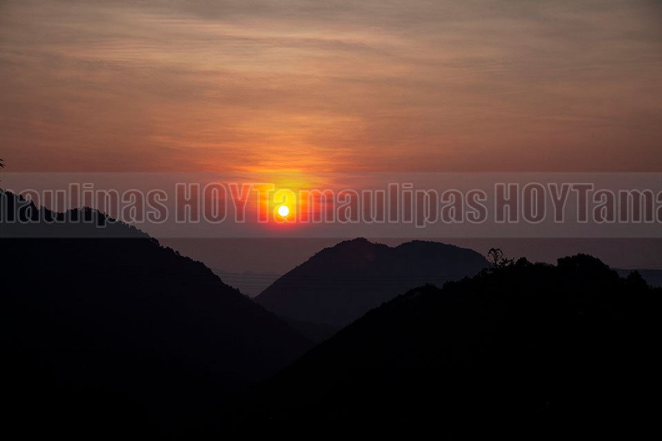 Amanecer en las monta�as del municipio de Tequila, en Veracruz