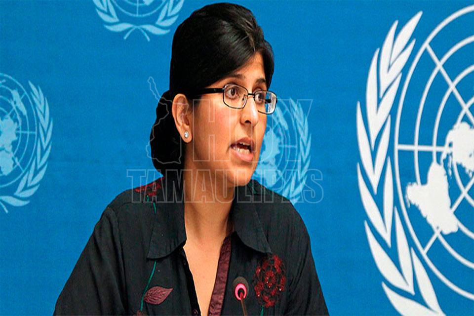 Девушка оон. ООН женщина с цветными волосами. Журналистка из Индии. Как выглядят современные одежды в ООН.