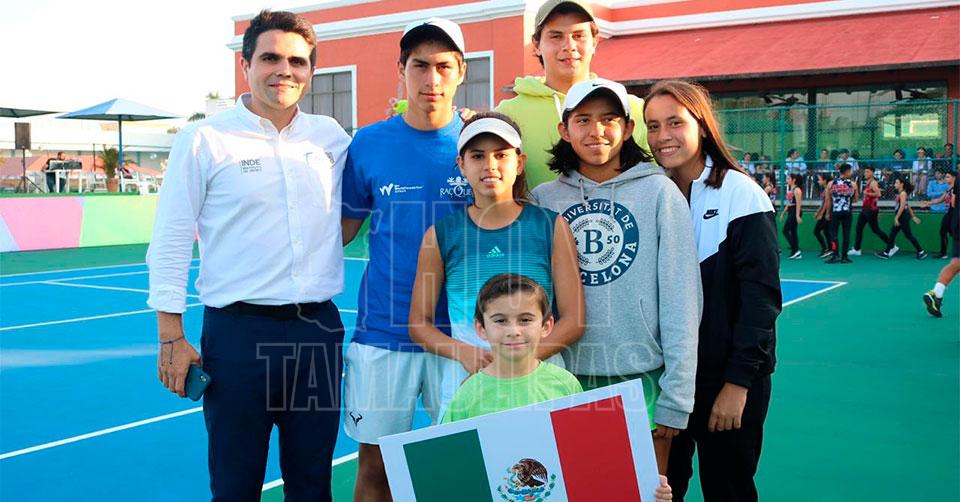 Hoy Tamaulipas - Se realiza torneo internacional de tenis en Tampico