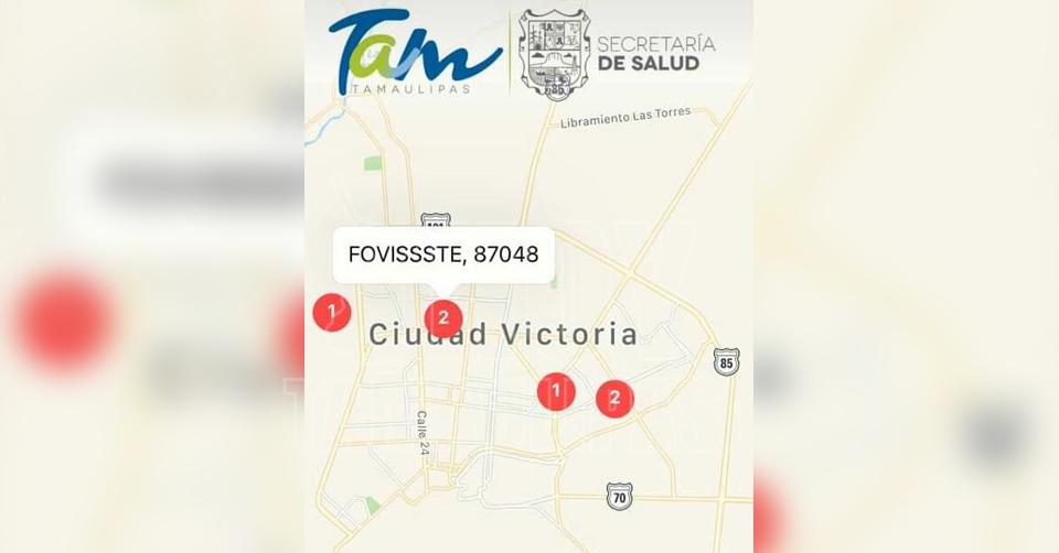 Hoy Tamaulipas Cuatro colonias de Ciudad Victoria con Covid19