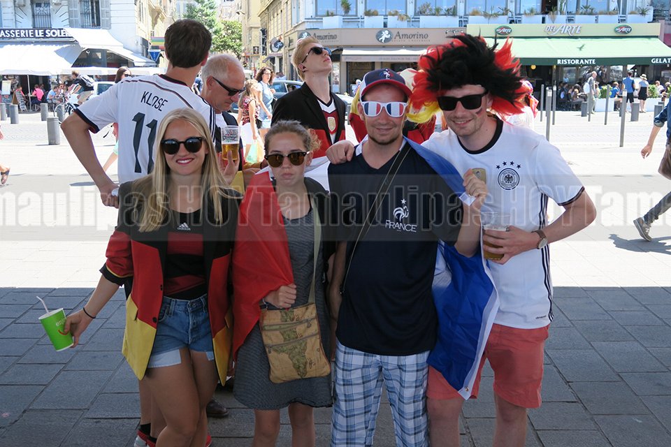 En la Eurocopa en Marsella