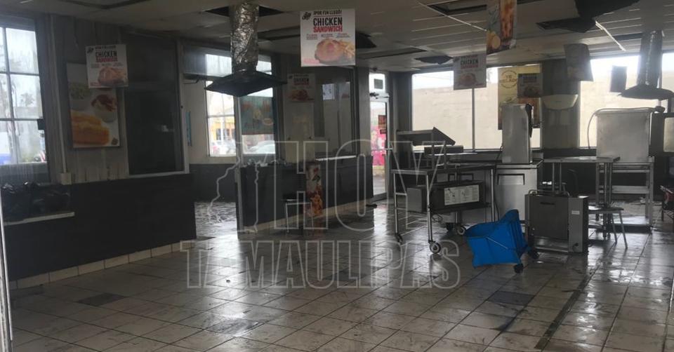 Hoy Tamaulipas - Seguridad Tamaulipas Se incendio el pollo ChurchÂ's en  Matamoros