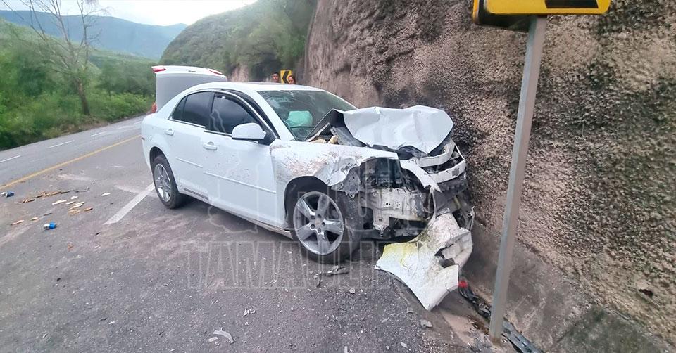 Galeria Fotografica Nueve lesionados deja choque en la carretera Rumbo