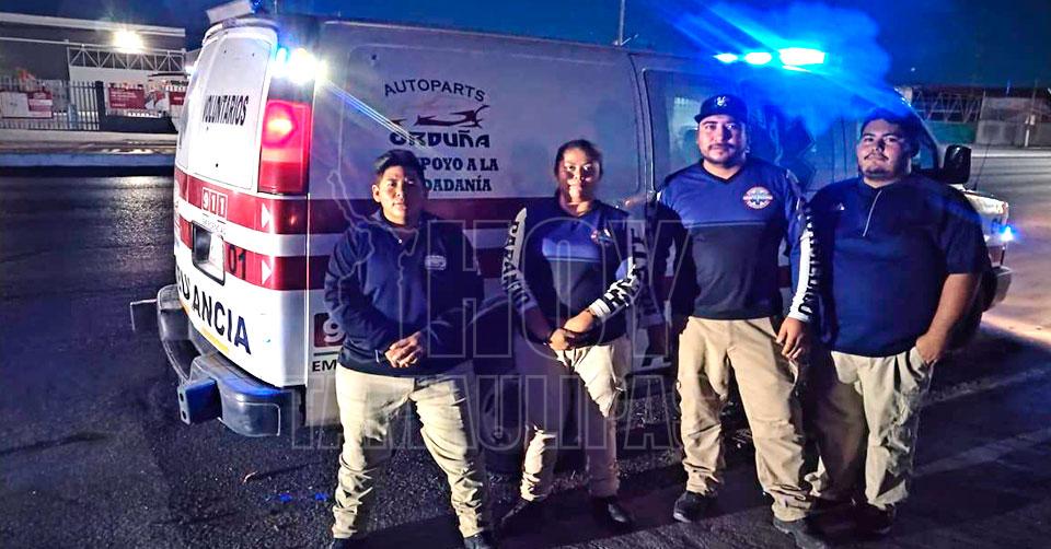 Hoy Tamaulipas Tamaulipas Paramedicos de Matamoros parten a Madero en