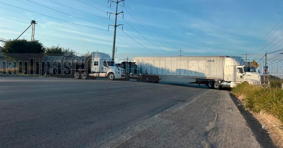 Otro bloqueo en Reynosa 