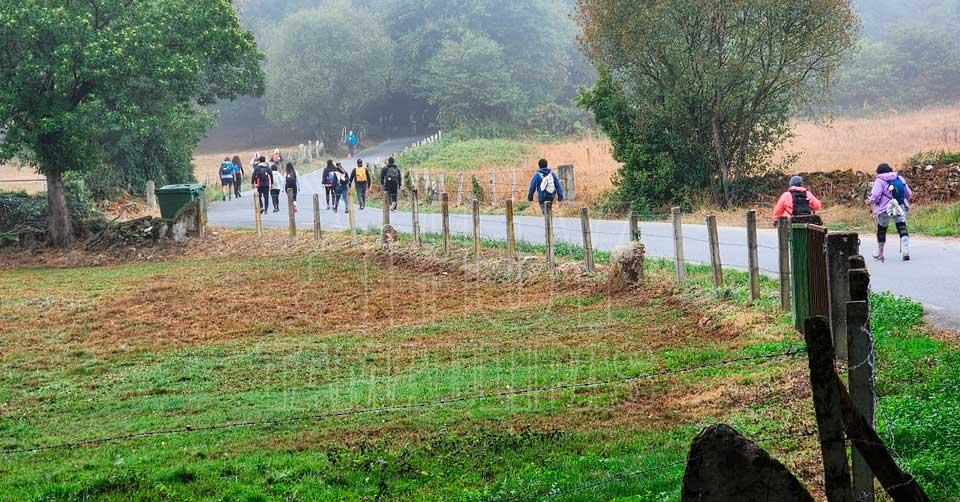 De Sarria a Portomarn: primer reto