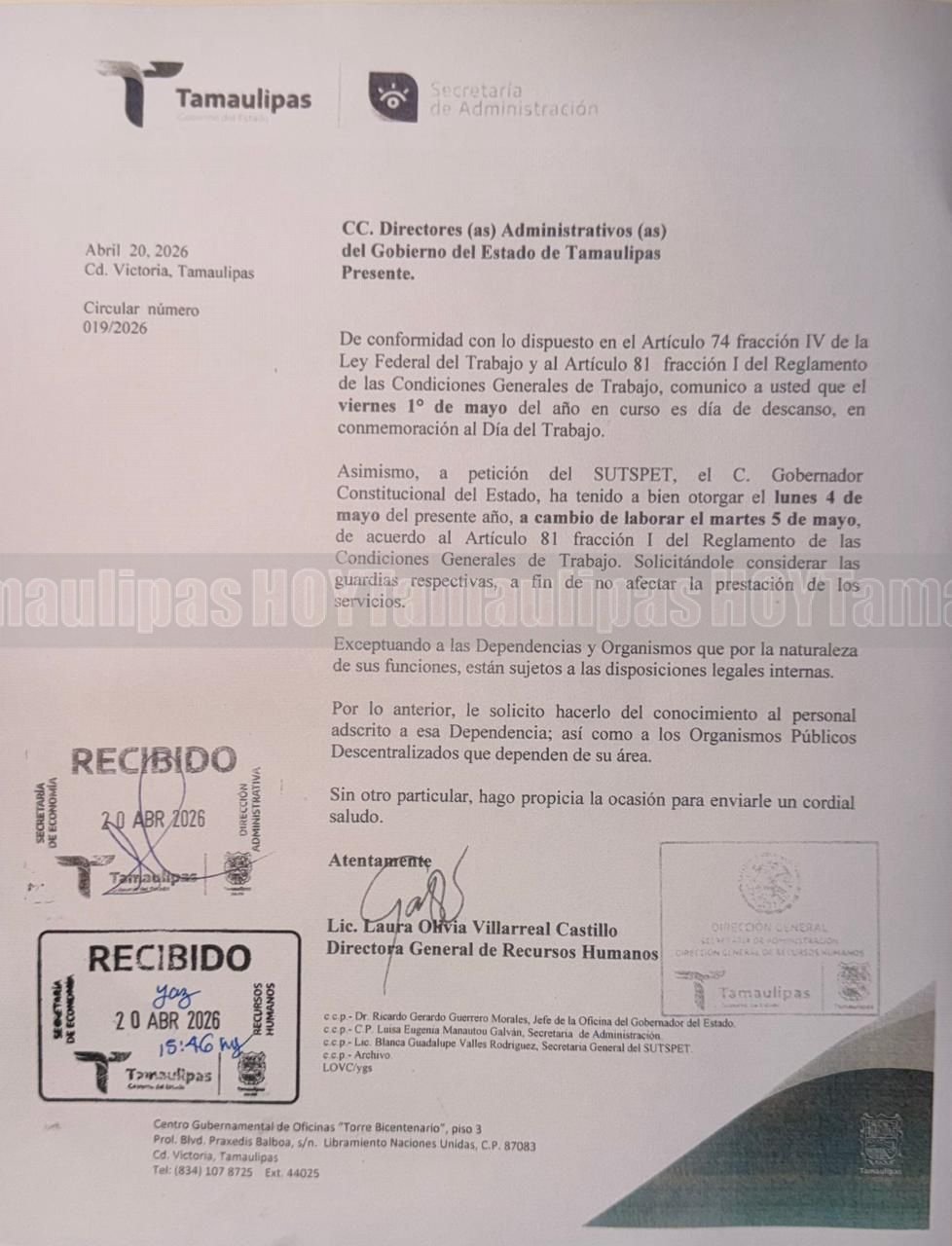 FOTOS DEL D�A 28/04/26