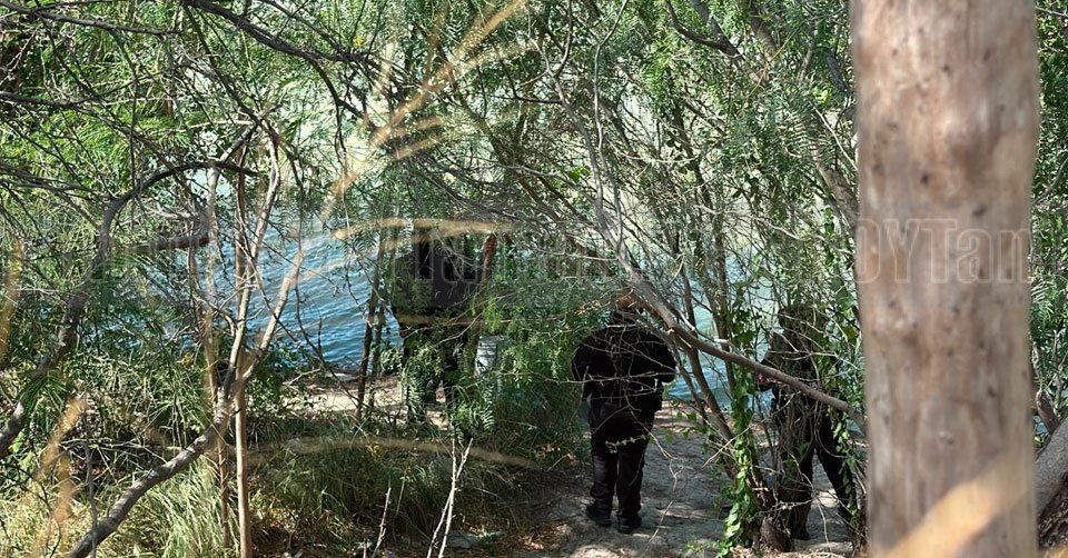 Localizan cuerpo de joven desaparecido flotando en canal Anzald�as de Reynosa