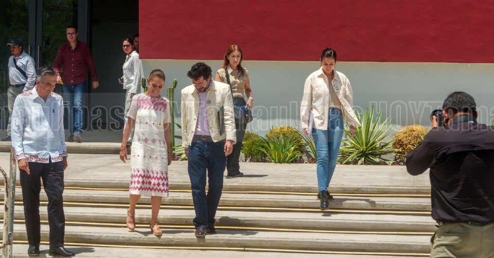Claudia Sheinbaum en Ciudad Victoria