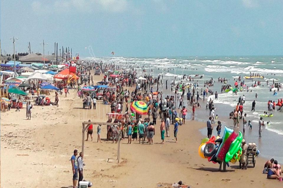 Hoy Tamaulipas Saturan Playa Bagdad los fines de semana