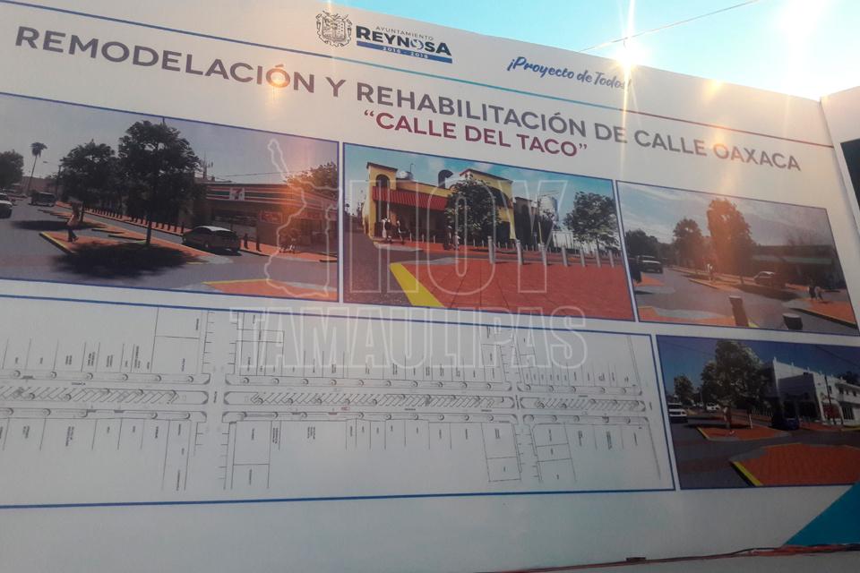Hoy Tamaulipas Rehabilitaran La Calle Del Taco De Reynosa