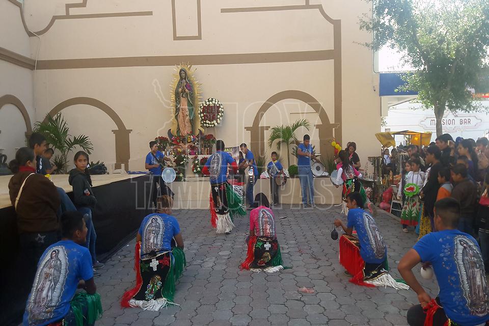Hoy Tamaulipas - Siguen las peregrinaciones a la Guadalupana en Reynosa