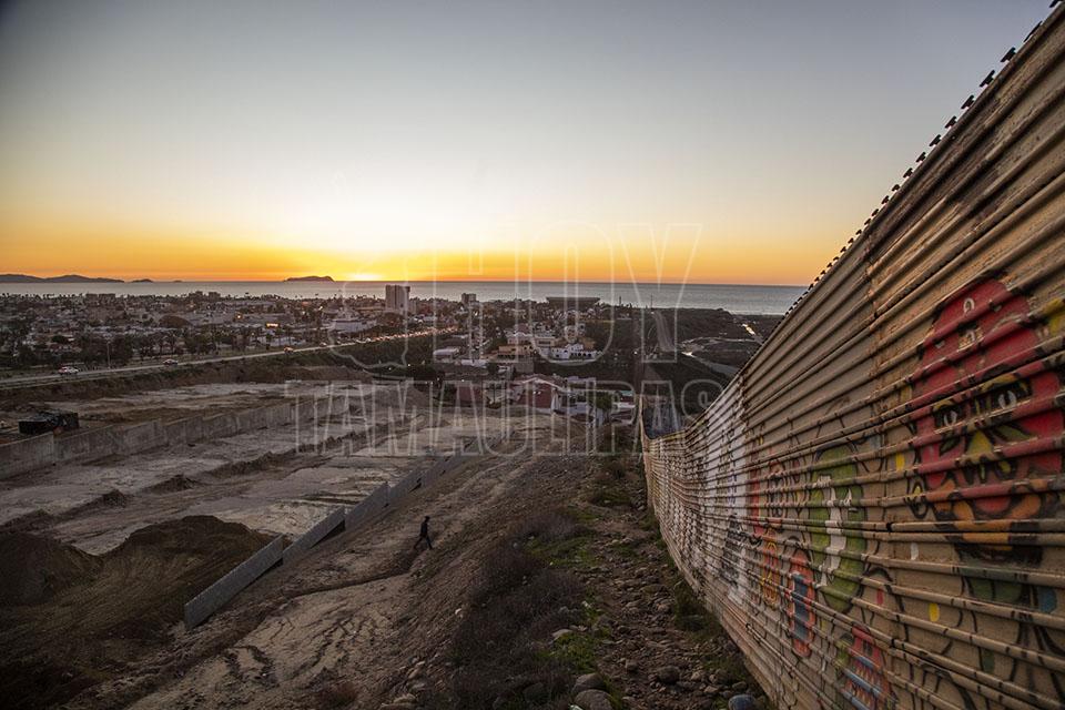 Atardecer en playas de Tijuana 